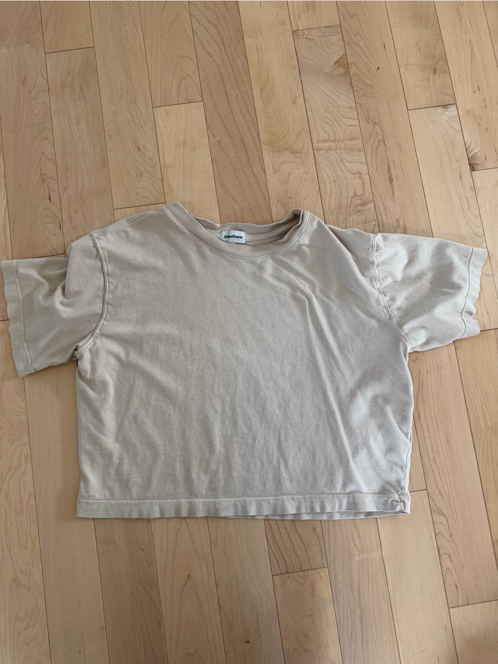 Richer Poorer Light Beige Crewneck Undershirt